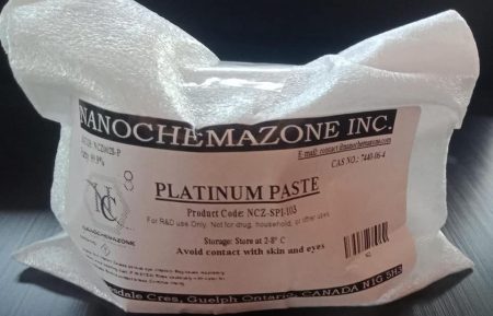Platinum Paste Ink for Screen Printing | Low Price $35 | Nanochemazone