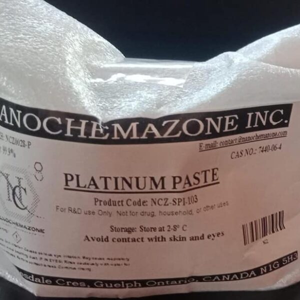 Platinum Paste Ink for Screen Printing | Low Price $35 | Nanochemazone
