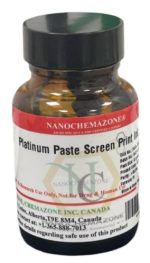 Platinum Paste Screen Print Ink