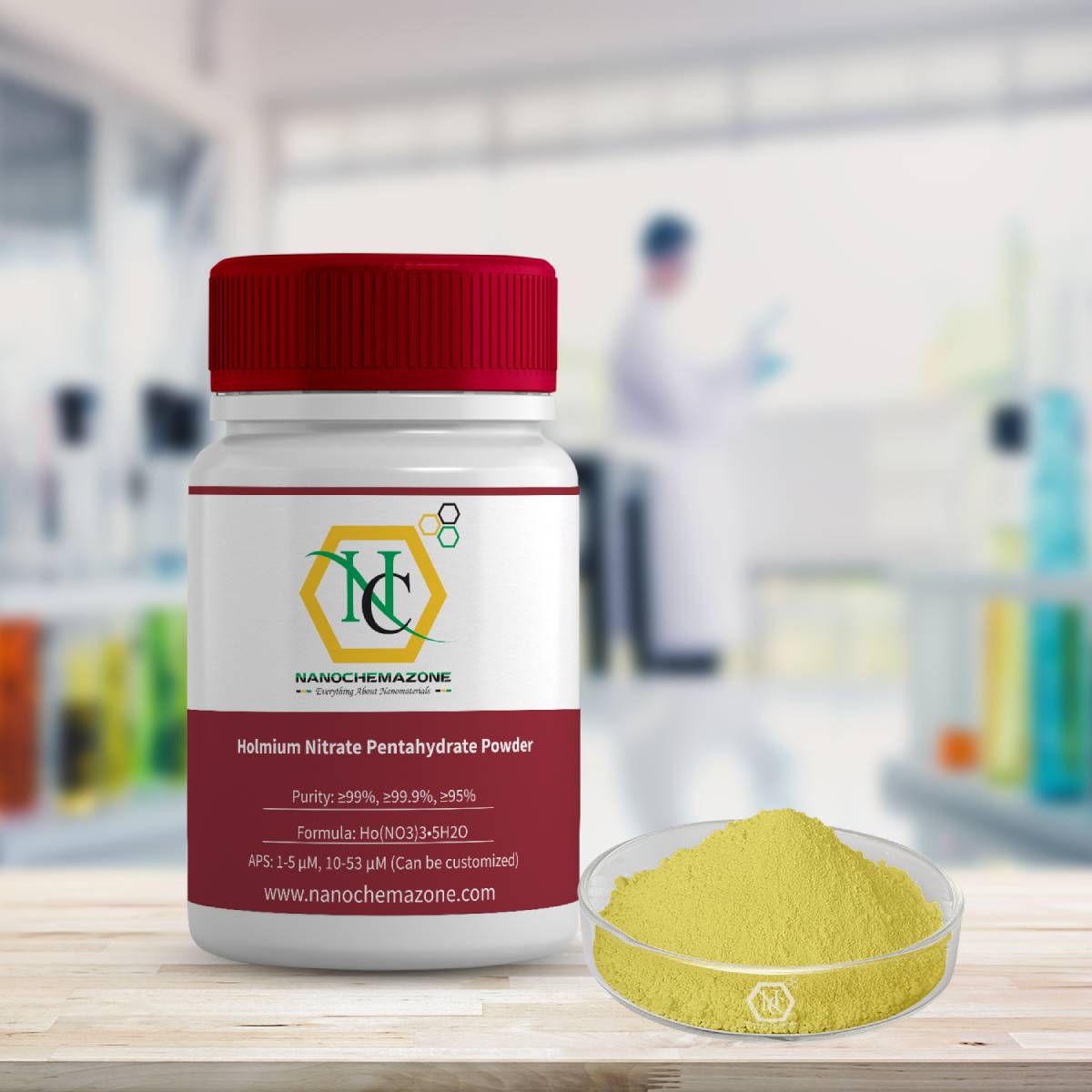 Holmium Nitrate Pentahydrate Powder Holmium Nitrate Pentahydrate Powder