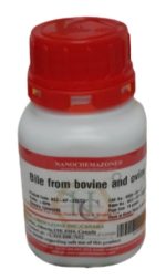 Bile from bovine and ovine