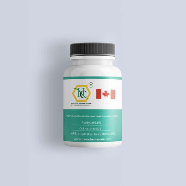 High Spherical Pure Ultrafine Copper Powder 0-15um And 15-45um