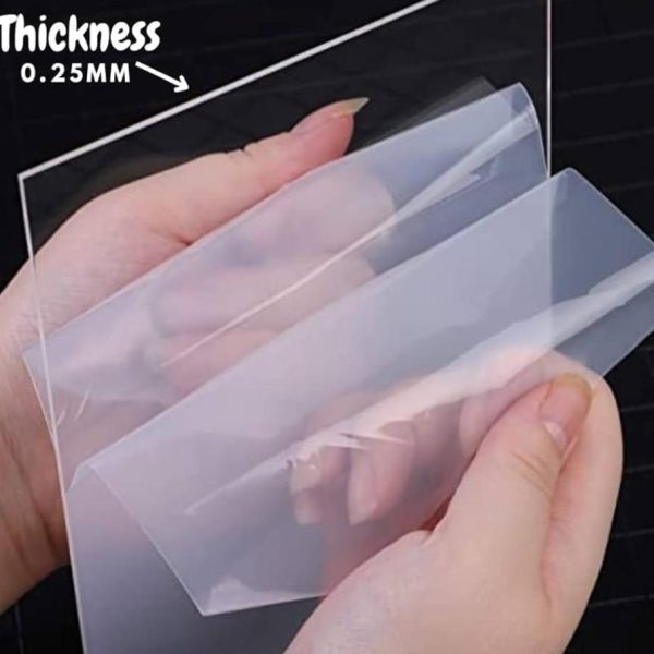 PETG/Plastic Transparent Sheet with Double Sided Protective Films